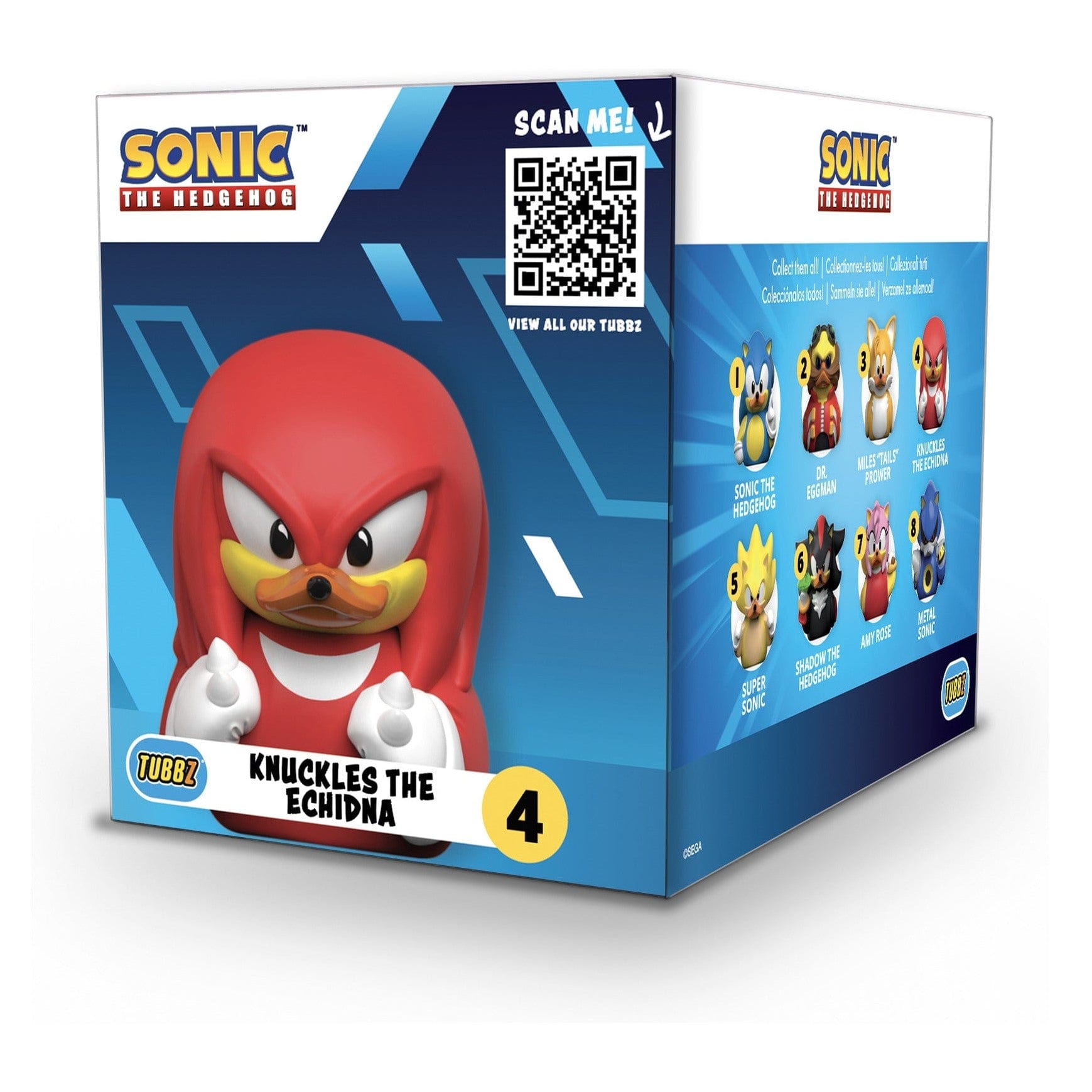 Tubbz Collectibles - Sonic The Hedgehog - Knuckles (Boxed Edition) 5056280457091