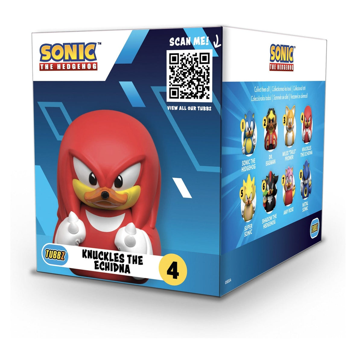 Tubbz Collectibles - Sonic The Hedgehog - Knuckles (Boxed Edition) 5056280457091