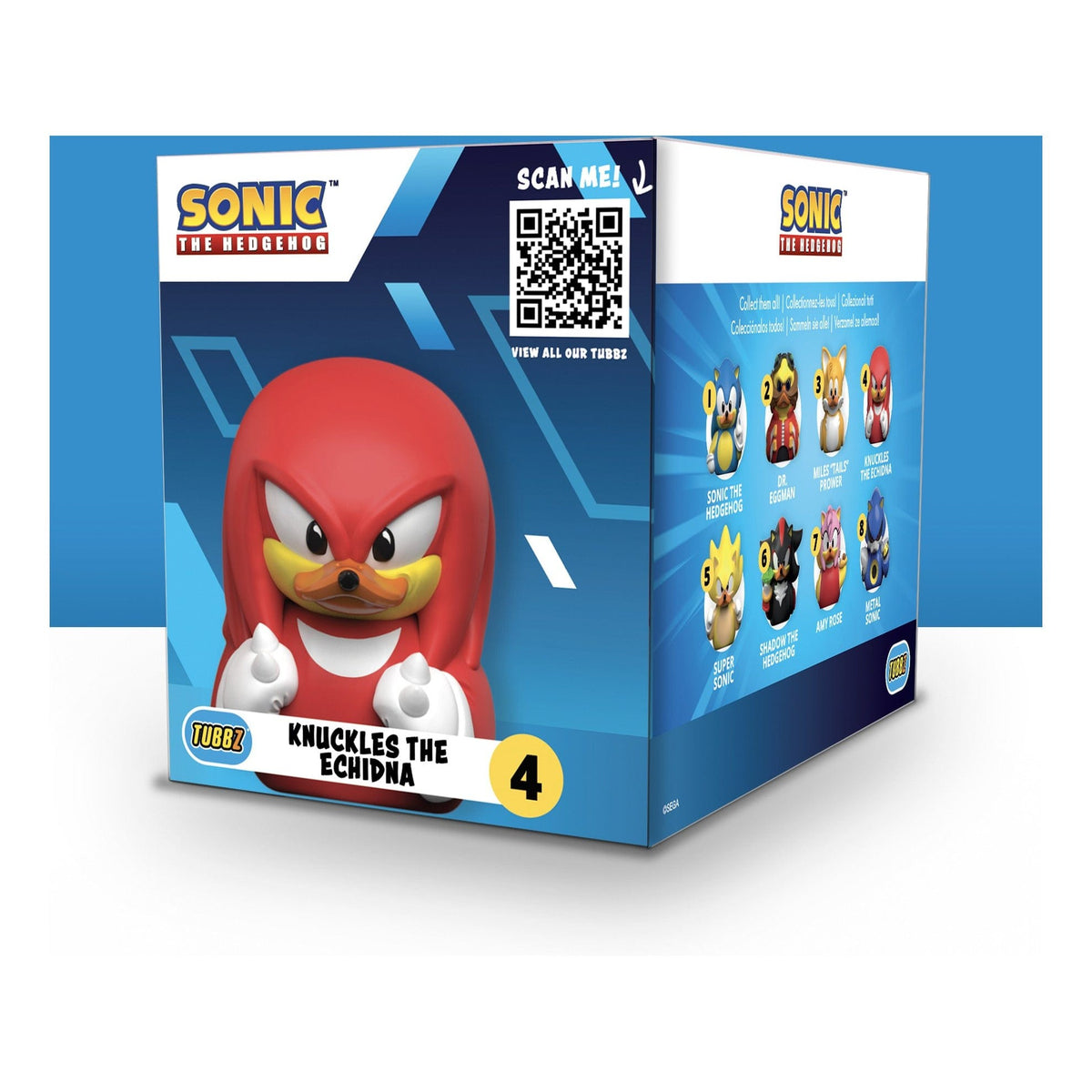 Tubbz Collectibles - Sonic The Hedgehog - Knuckles (Boxed Edition) 5056280457091