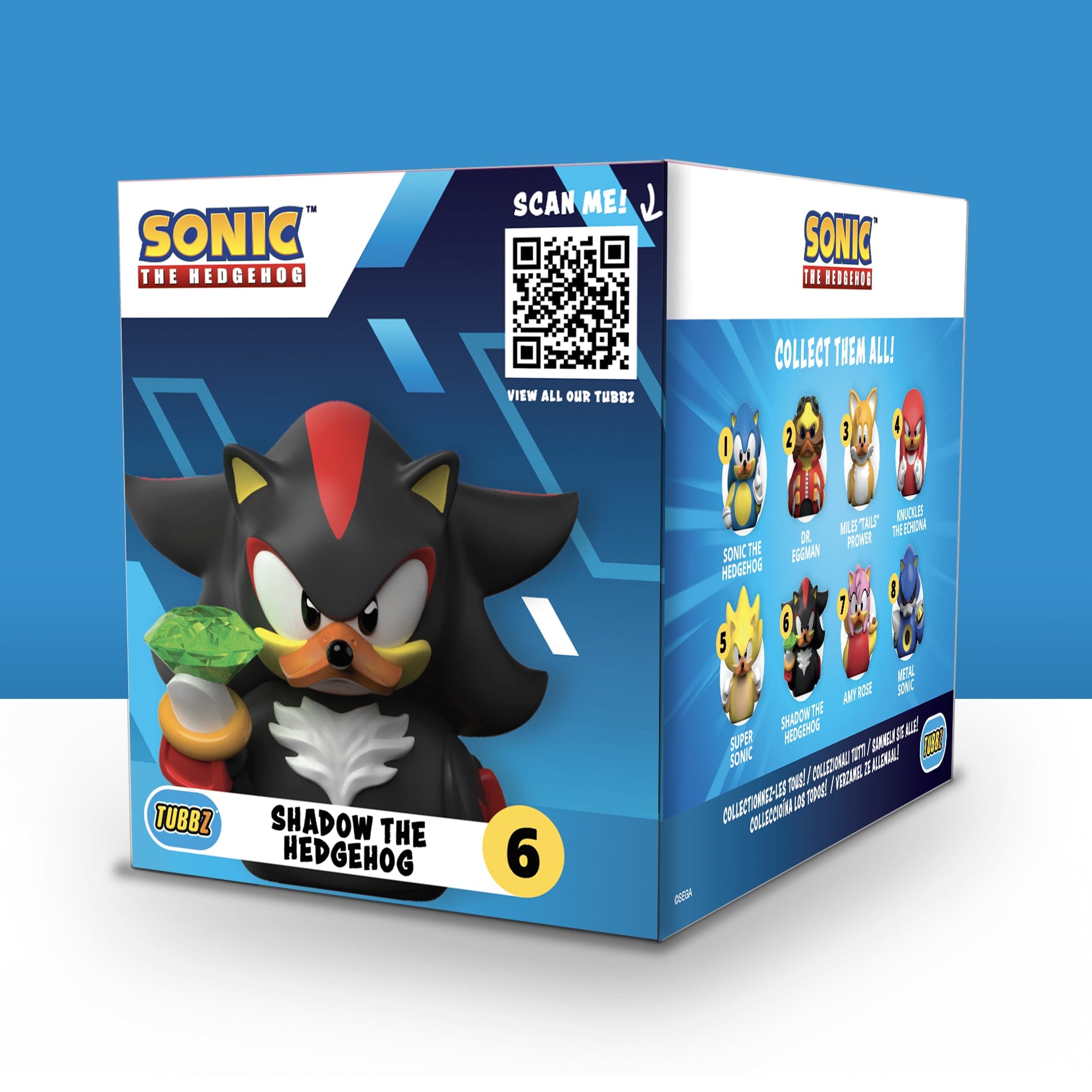 Tubbz Collectibles – Sonic The Hedgehog – Shadow (Boxed Edition) 5056280454670