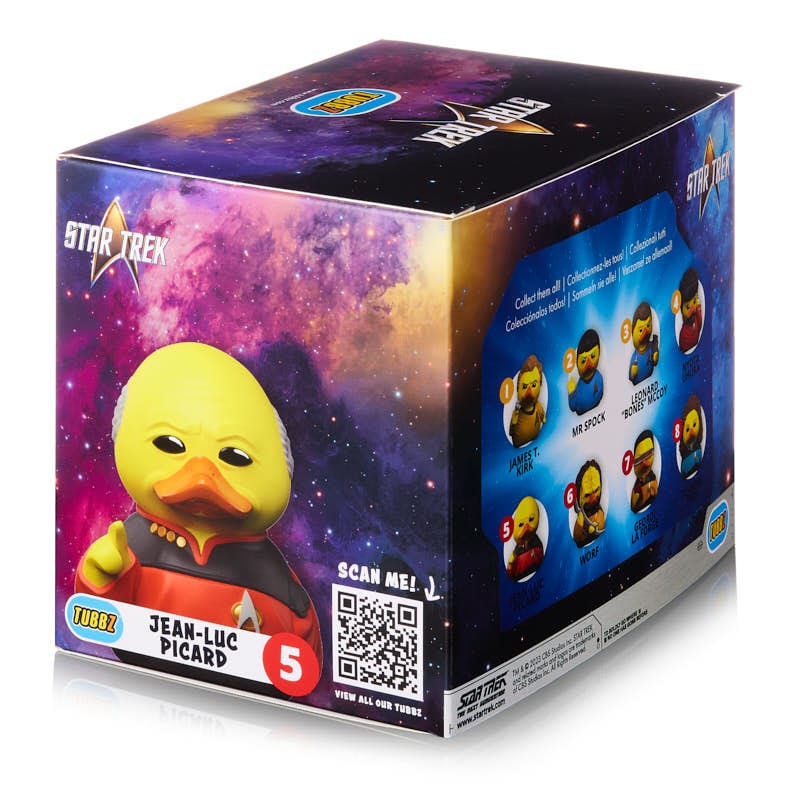 Tubbz Collectibles – Star Trek – Jean-Luc Picard (Boxed Edition) (March) 5056280455493
