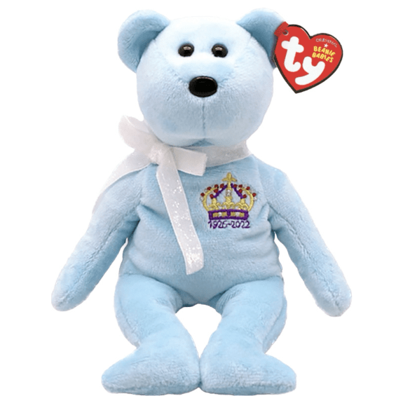 Ty Beanie Babies- Reg- Queen Elizabeth II 008421412891