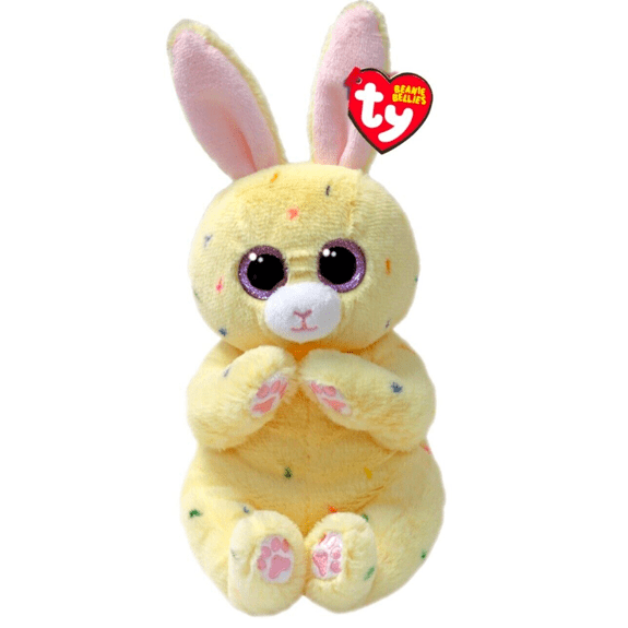 Ty Beanie Babies- Regular- Cream The Bunny 008421412976