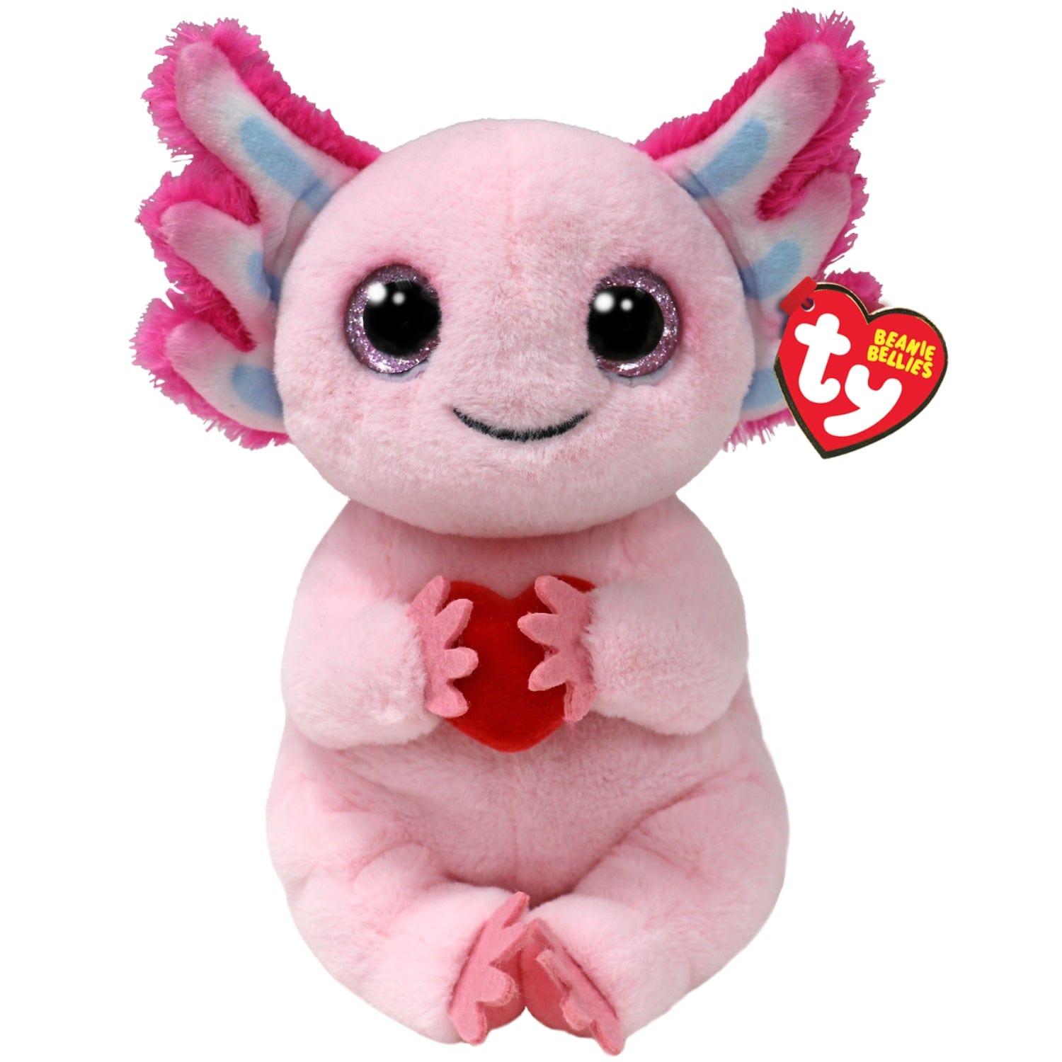 Ty Beanie Bellies - Regular - Valentines 2024 Lucky Axolotl 008421412921