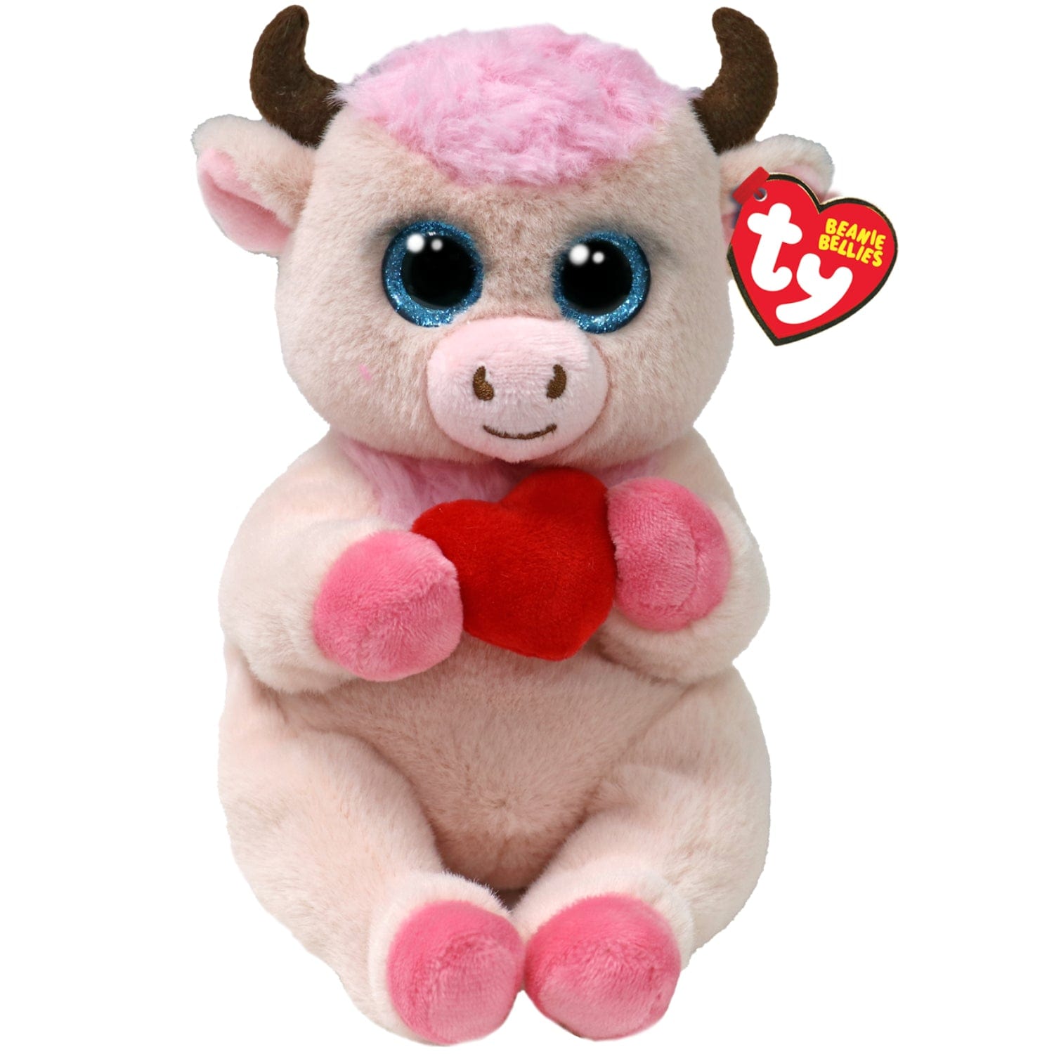 Ty Beanie Bellies - Regular - Valentines 2024 Sprinkles Cow 008421412945