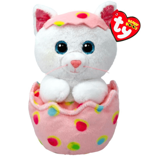 Ty Beanie Boo - Regular - Easter 2025- Giggles Cat 008421373697