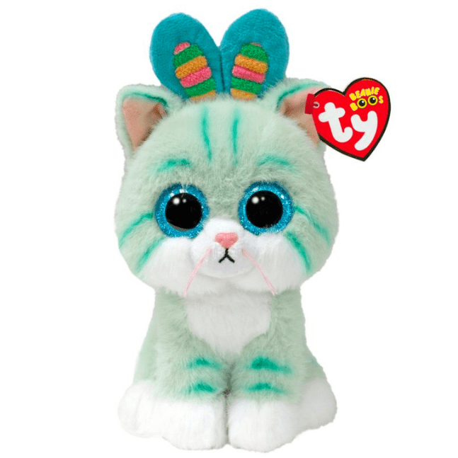 Ty Beanie Boo - Regular - Easter 2025- Gumdrop Cat 008421373680