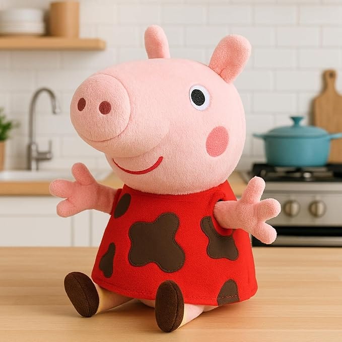 Ty - Peppa Pig - Muddy Puddles Beanie Soft Plush Toy for Kids 008421462087