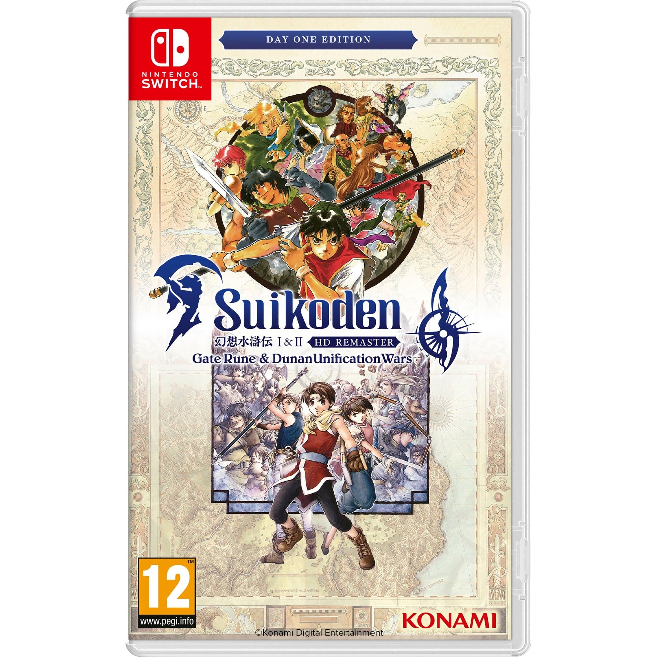 Suikoden I and II HD Remaster Day One Edition – Nintendo Switch 4012927086650