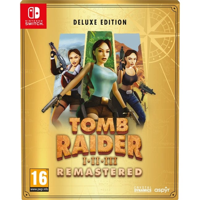 TOMB RAIDER I-III RMSTD DLX ED 5056635609922