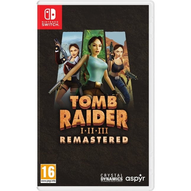 TOMB RAIDER I-III RMSTRD 5056635609595