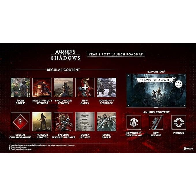 Assassin's Creed Shadows PlayStation 5 Adventure (Disc) Action Game 3307216292654