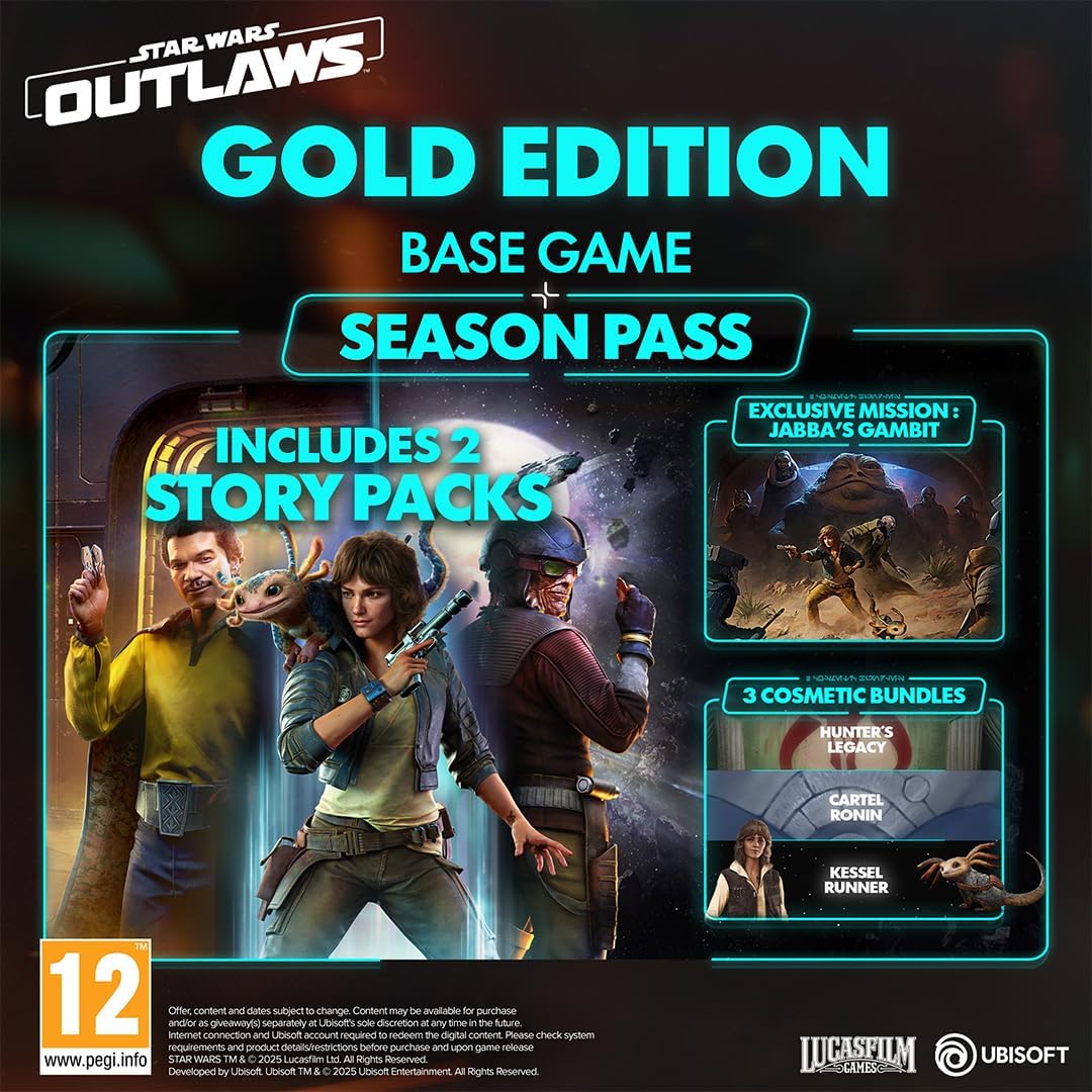 Star Wars Outlaws Gold Edition - Nintendo Switch 2 3307216303848