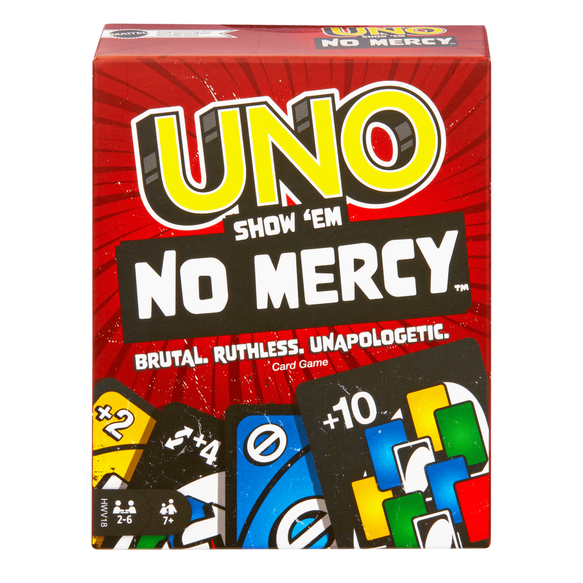 UNO Show ’Em No Mercy Card Game