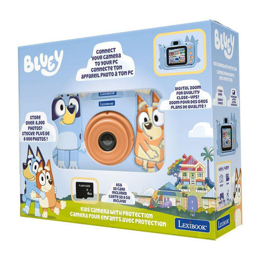 Lexibook Bluey 4-in-1 Kids Digital Camera with Protective Case