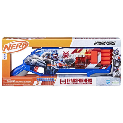 NERF Transformers Optimus Primal Dart Blaster with 16 Darts
