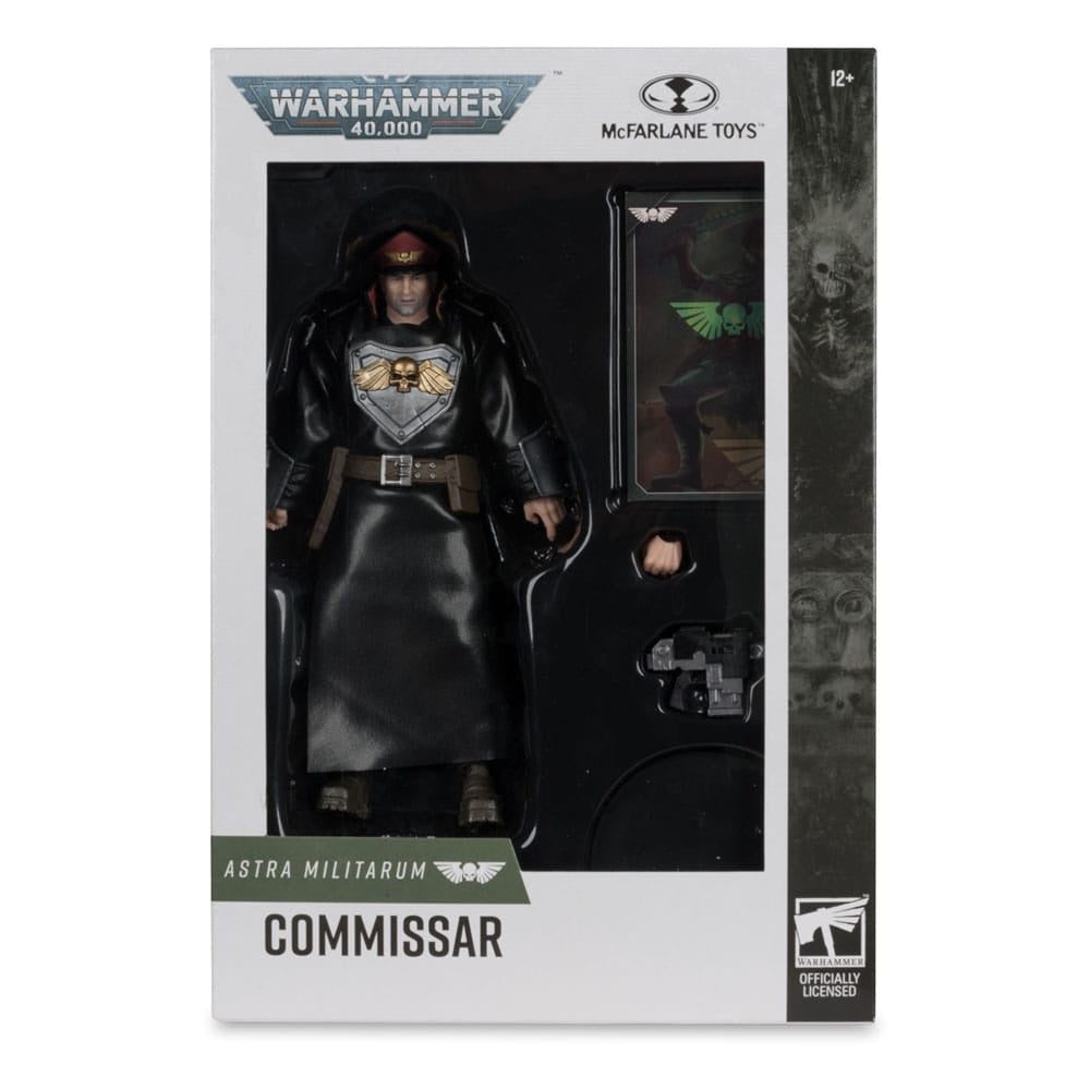 McFarlane Toys Warhammer 40,000 Commissar Astra Militarum 7-Inch Action Figure