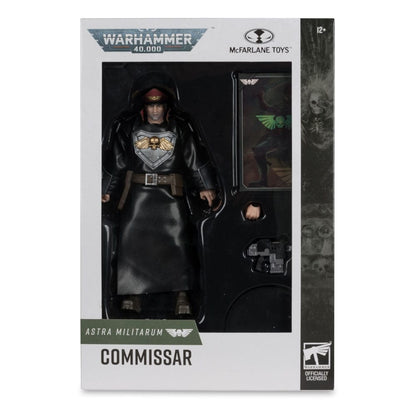 McFarlane Toys Warhammer 40,000 Commissar Astra Militarum 7-Inch Action Figure
