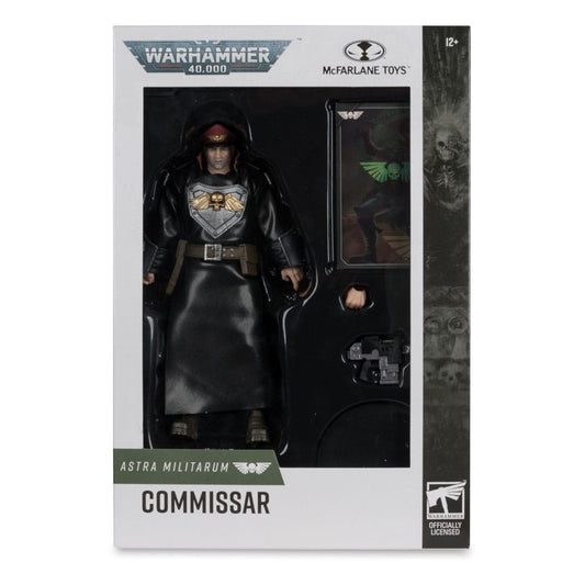 McFarlane Toys Warhammer 40,000 Commissar Astra Militarum 7-Inch Action Figure