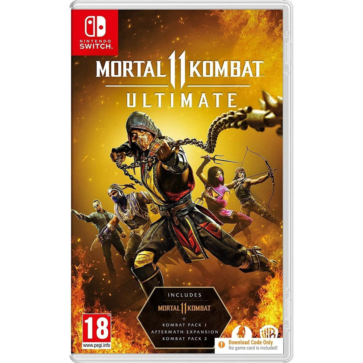 Mortal Kombat 11 Ultimate Nintendo Switch (Code in Box) 5051892230384