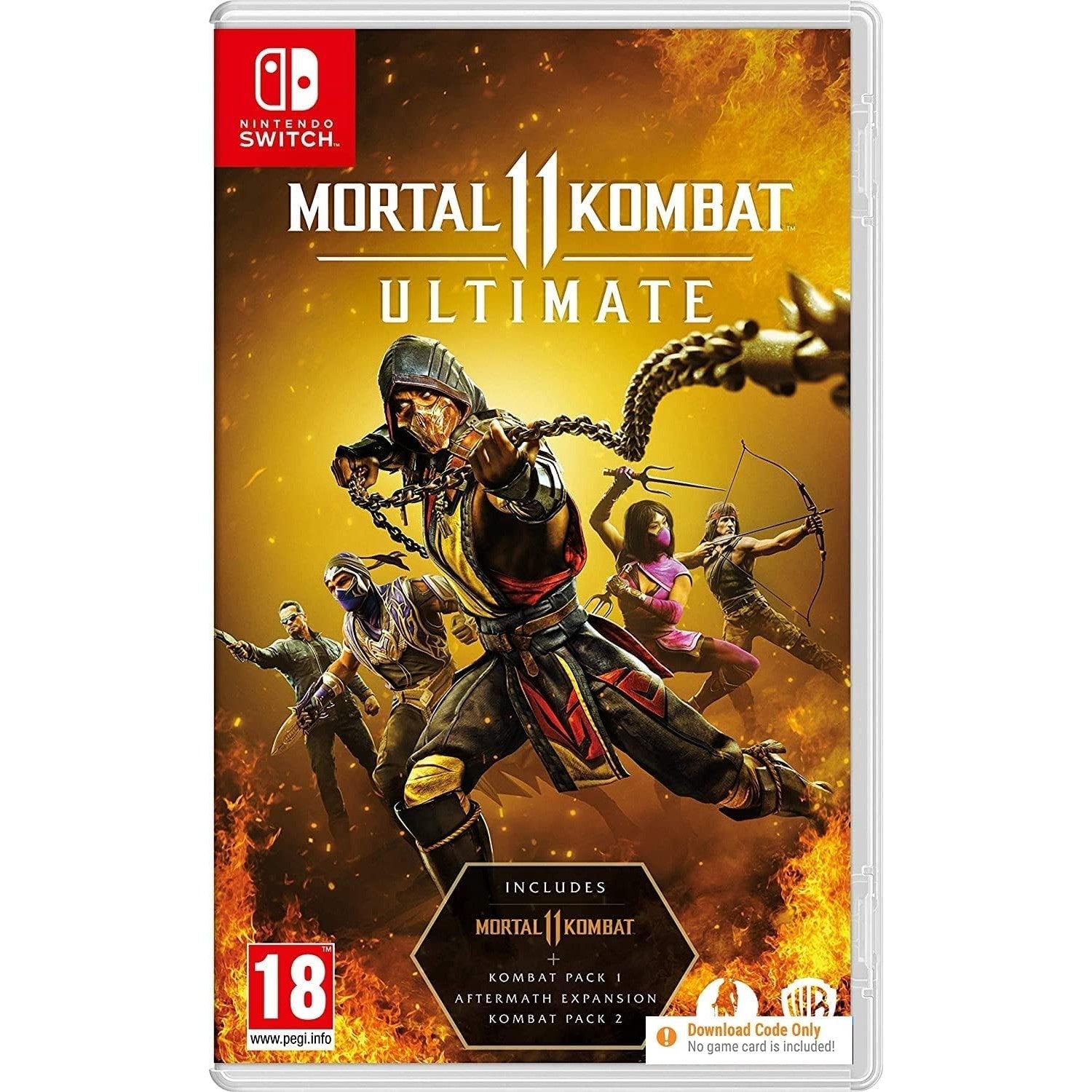 Mortal Kombat 11 Ultimate Nintendo Switch (Code in Box) 5051892230384