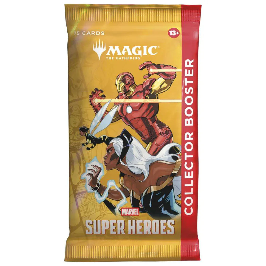 Magic: The Gathering: Marvel Super Heroes Collector Booster Pack (1 Packet Selected at Random)