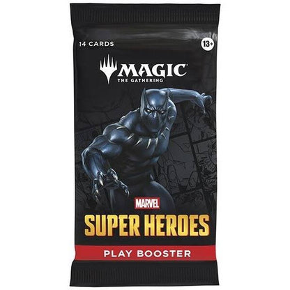 Magic: The Gathering | Marvel Super Heroes Play Booster Box - (1 Packet Selected at Random) 195166313597