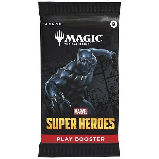 Magic: The Gathering | Marvel Super Heroes Play Booster Box - (1 Packet Selected at Random) 195166313597