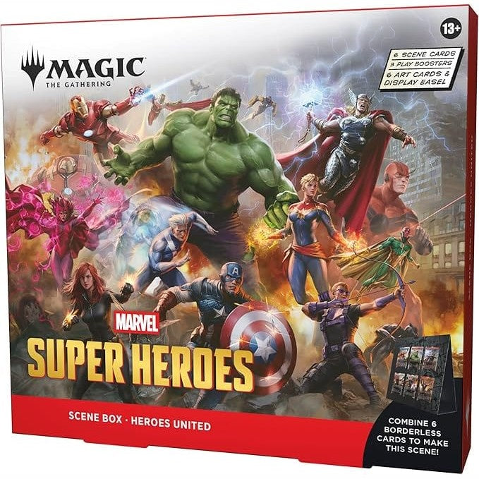 Magic: The Gathering | Marvel Super Heroes Scene Box - Heroes United 195166313108