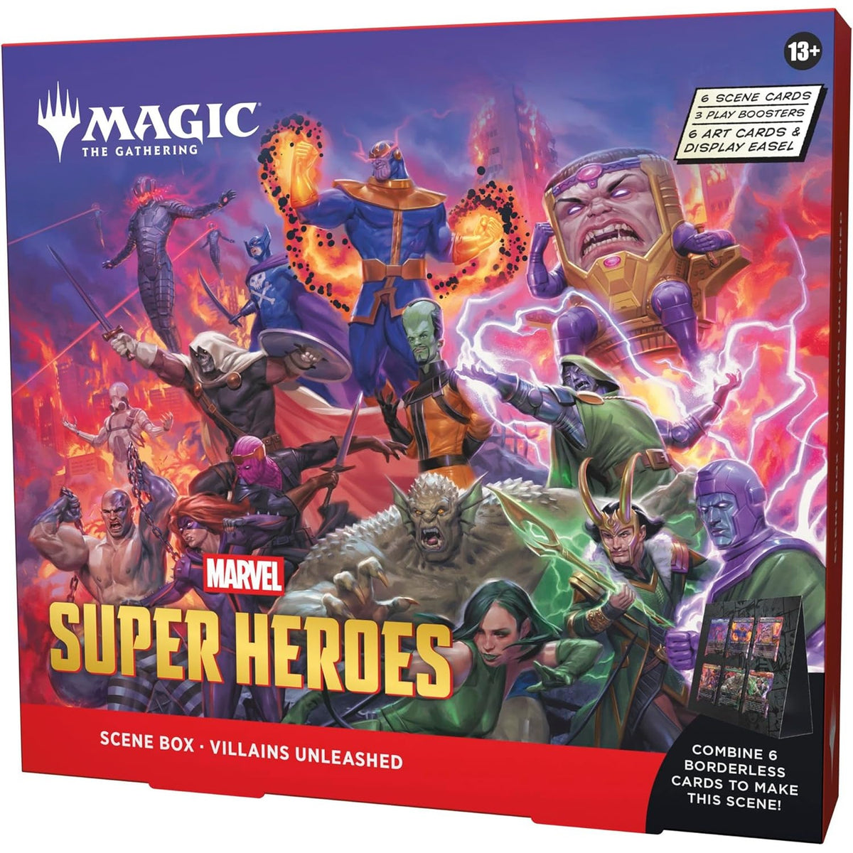 Magic: The Gathering | Marvel Super Heroes Scene Box - Villains Unleashed 195166313108