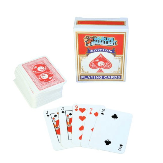 World's Smallest - Playing Cards 810010991256