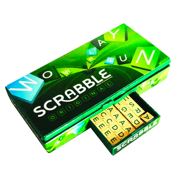 World's Smallest Scrabble + Boggle + Carte Da Gioco - Set Di 3 Giochi In Miniatura Da Viaggio, Da 8 Anni In Su, Dimensioni Tascabili - 2