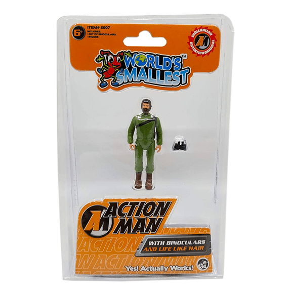 Worlds Smallest- Action Man 810010990631
