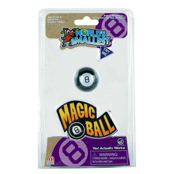 Worlds Smallest- Magic 8 Ball 859421005725
