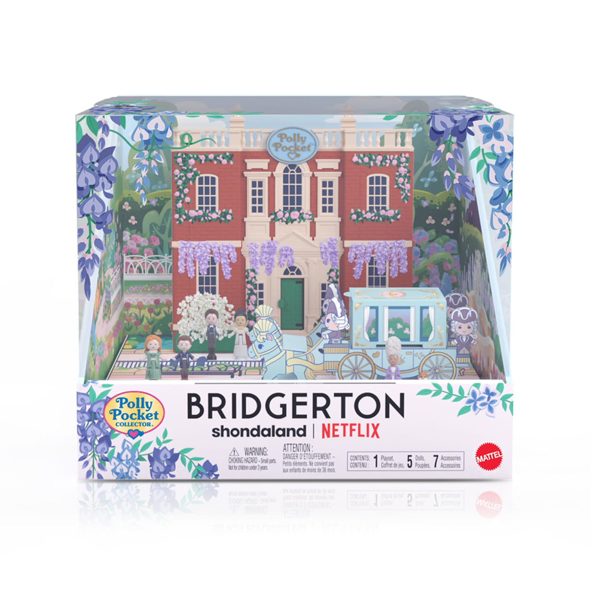 Polly Pocket x Bridgerton Collector Compact Playset