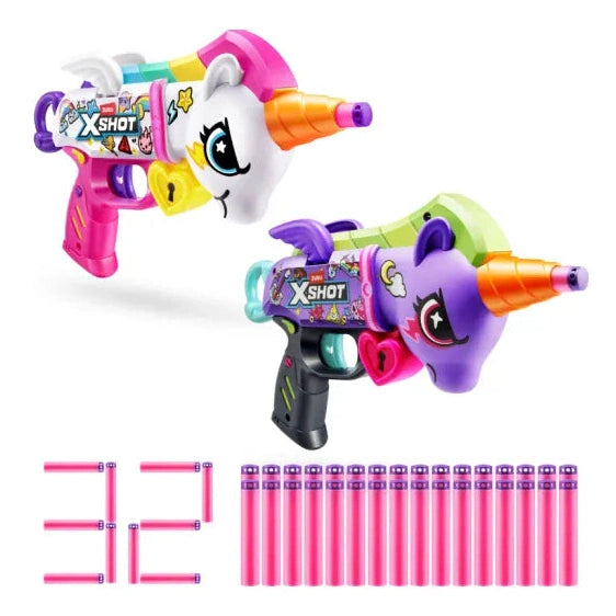 XShot - Blastercorn Series 1 Unicorn Blaster 2pk 193052085955