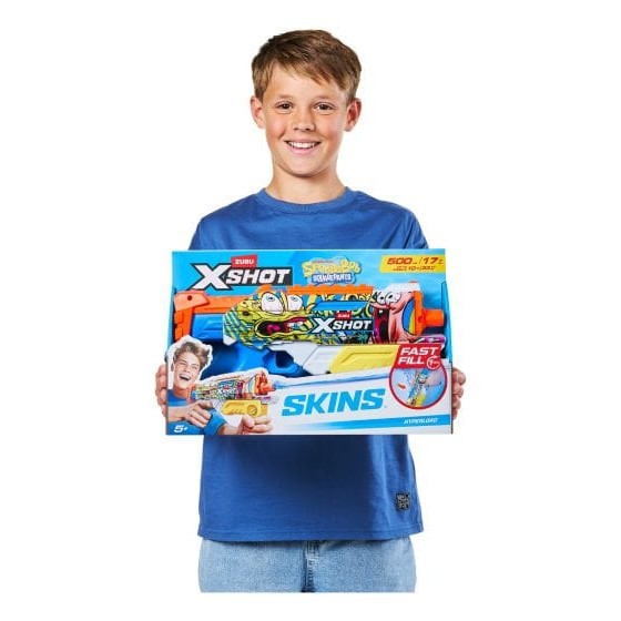 XSHOT - Water Spongebob Hyperload Water Blaster 193052089977