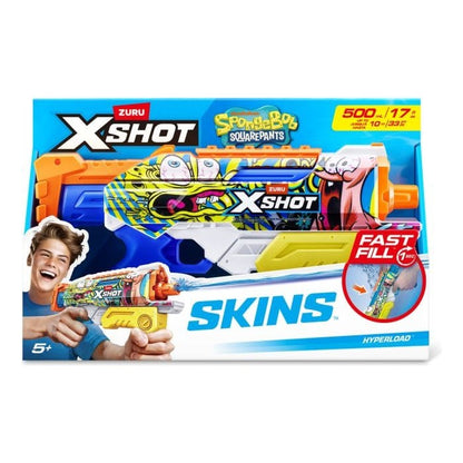 XSHOT - Water Spongebob Hyperload Water Blaster 193052089977