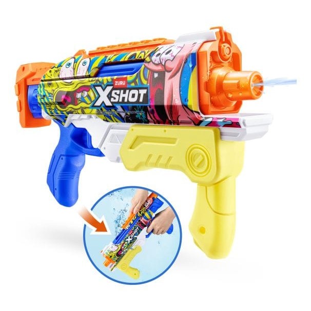 XSHOT - Water Spongebob Hyperload Water Blaster 193052089977