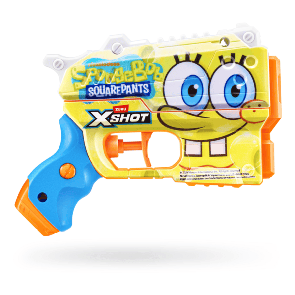 XSHOT - Water Spongebob Jr Fast Fill Water Blaster (Style Selected at Random) 193052104441
