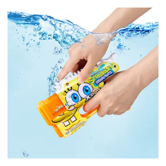 XSHOT - Water Spongebob Jr Fast Fill Water Blaster (Style Selected at Random) 193052104441