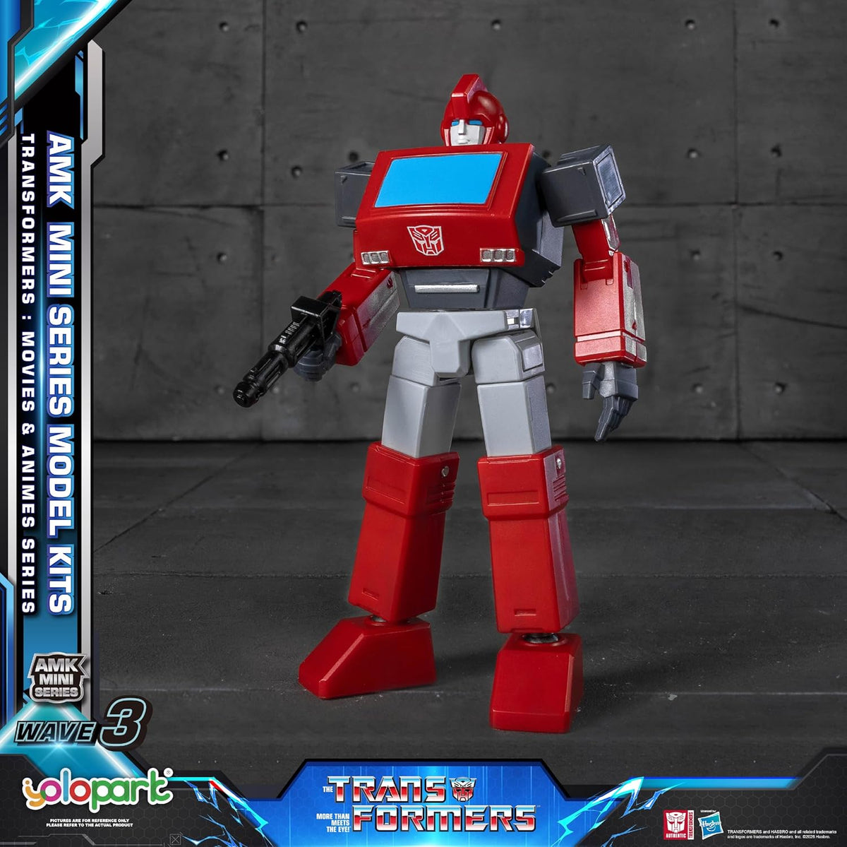 YOLOPARK Transformers AMK MINI Wave 3 G1 Ironhide Model Kit 4897131753211