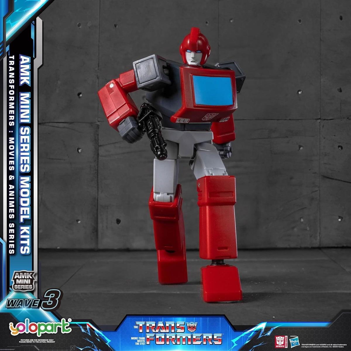 YOLOPARK Transformers AMK MINI Wave 3 G1 Ironhide Model Kit 4897131753211