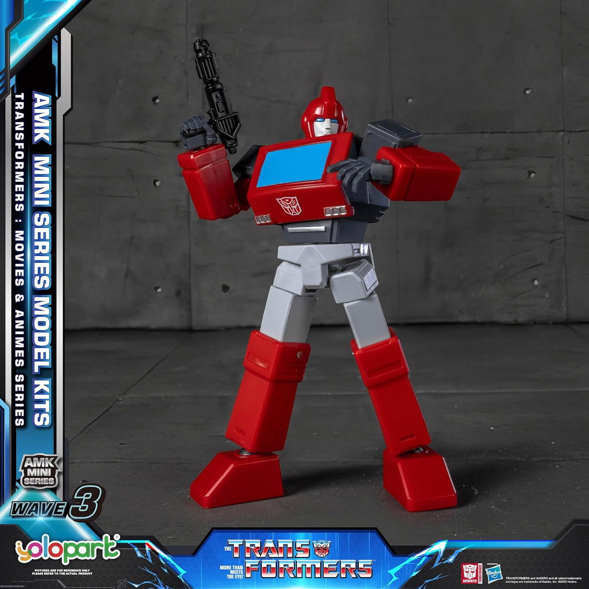 YOLOPARK Transformers AMK MINI Wave 3 G1 Ironhide Model Kit 4897131753211