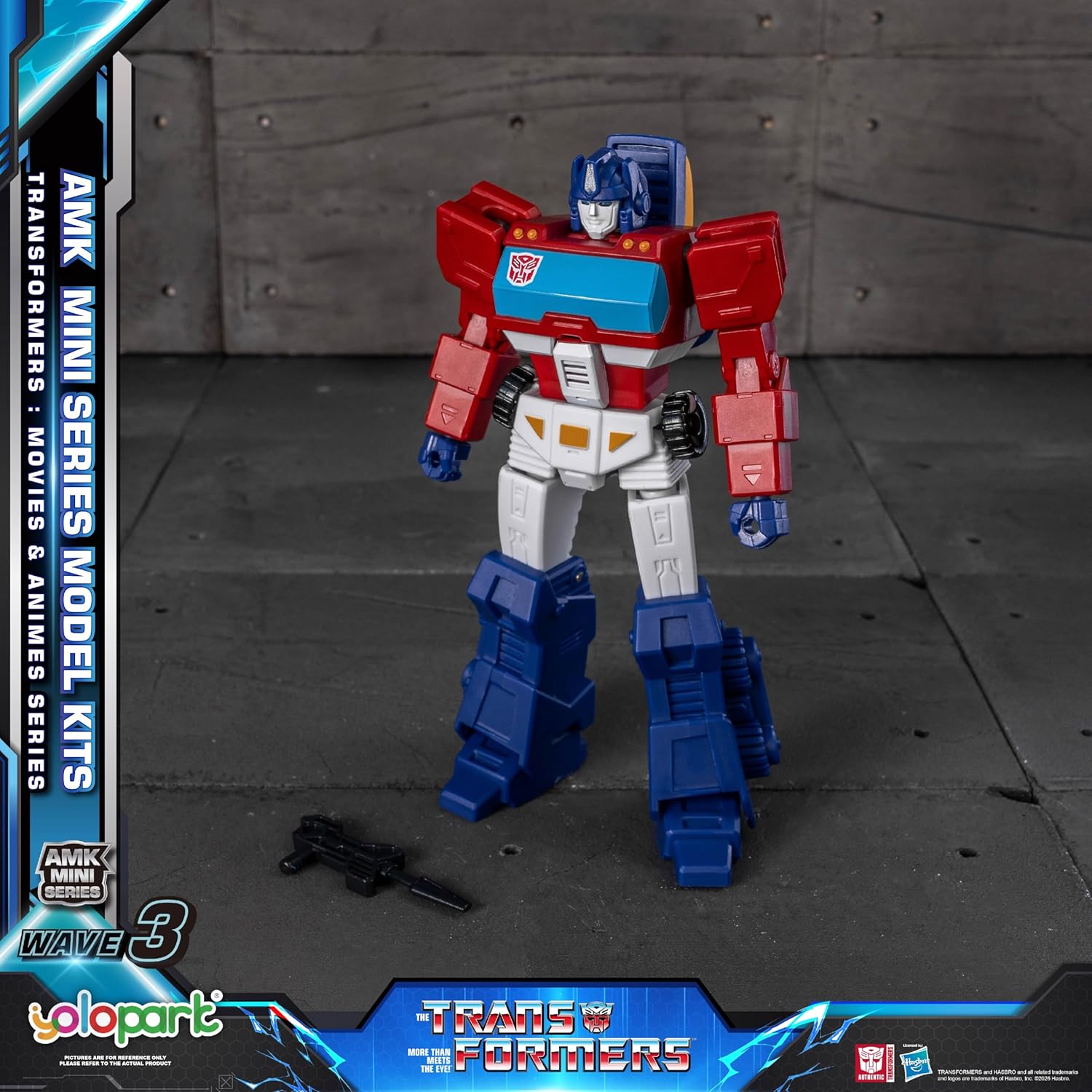 Yolopark Transformers AMK Mini Wave 3 IDW Orion Pax Model Kit 4897131753242