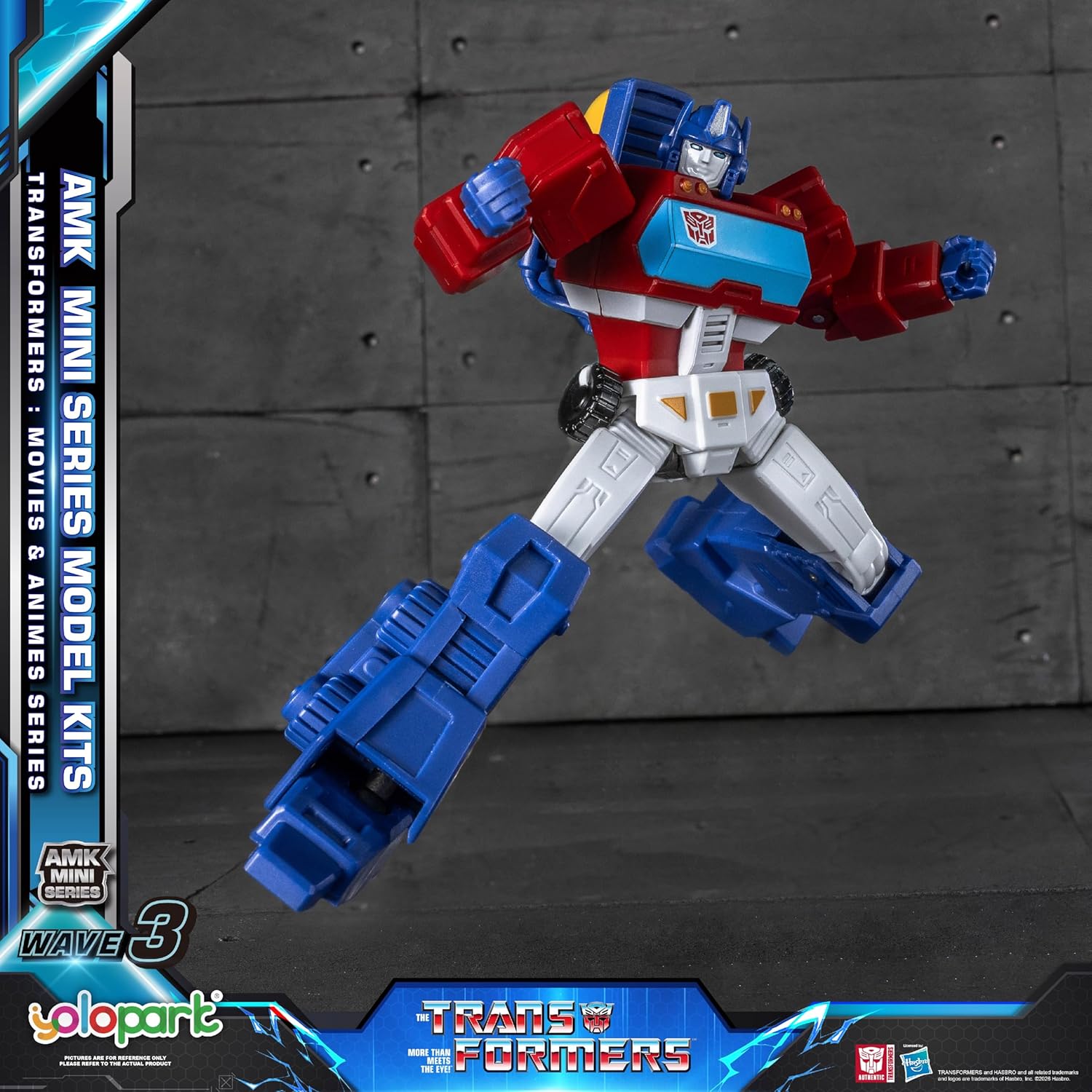 Yolopark Transformers AMK Mini Wave 3 IDW Orion Pax Model Kit 4897131753242
