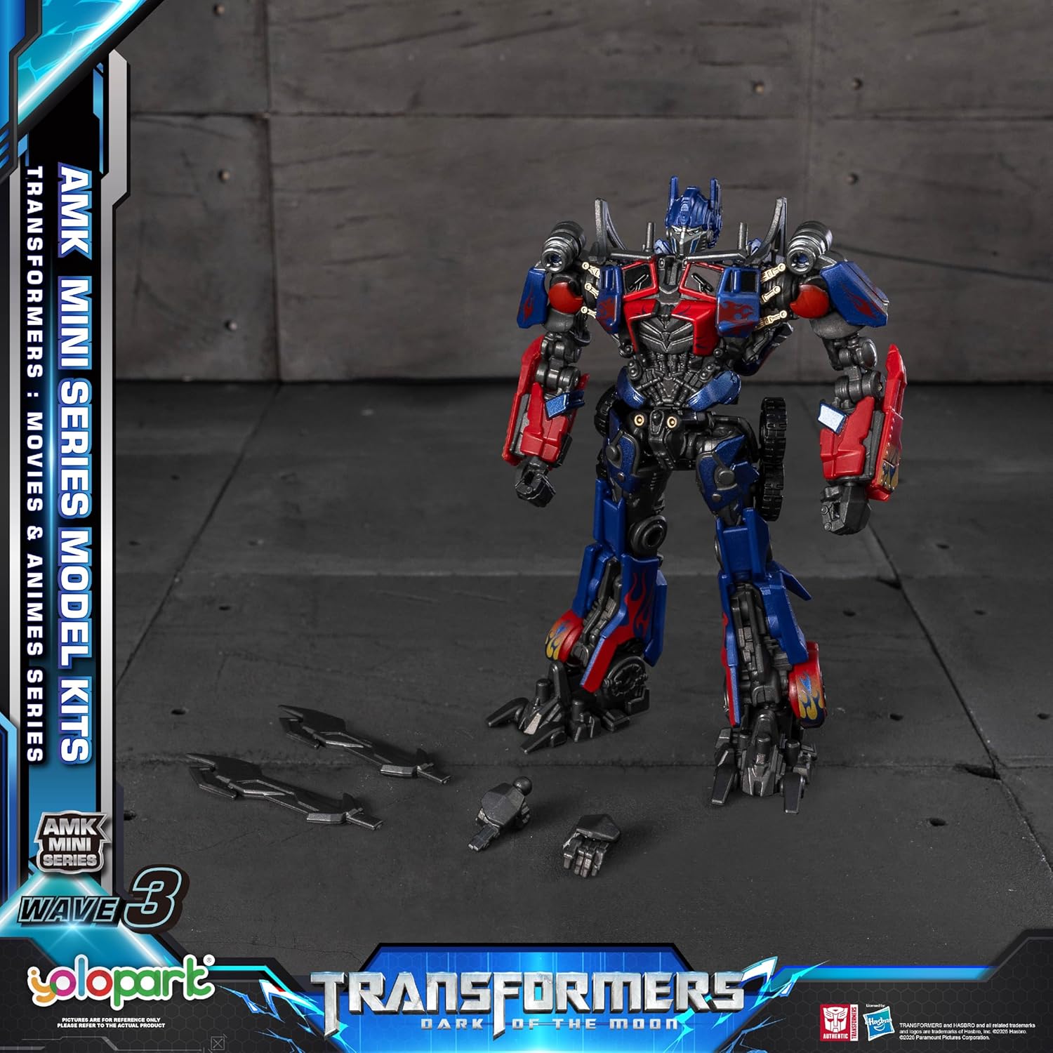 YOLOPARK Transformers AMK MINI Wave 3 TF3 Optimus Prime Model Kit 4897131753266