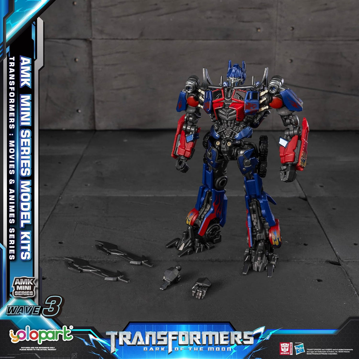 YOLOPARK Transformers AMK MINI Wave 3 TF3 Optimus Prime Model Kit 4897131753266