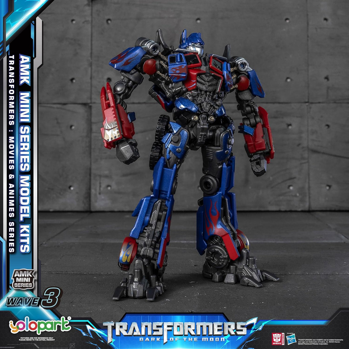 YOLOPARK Transformers AMK MINI Wave 3 TF3 Optimus Prime Model Kit 4897131753266