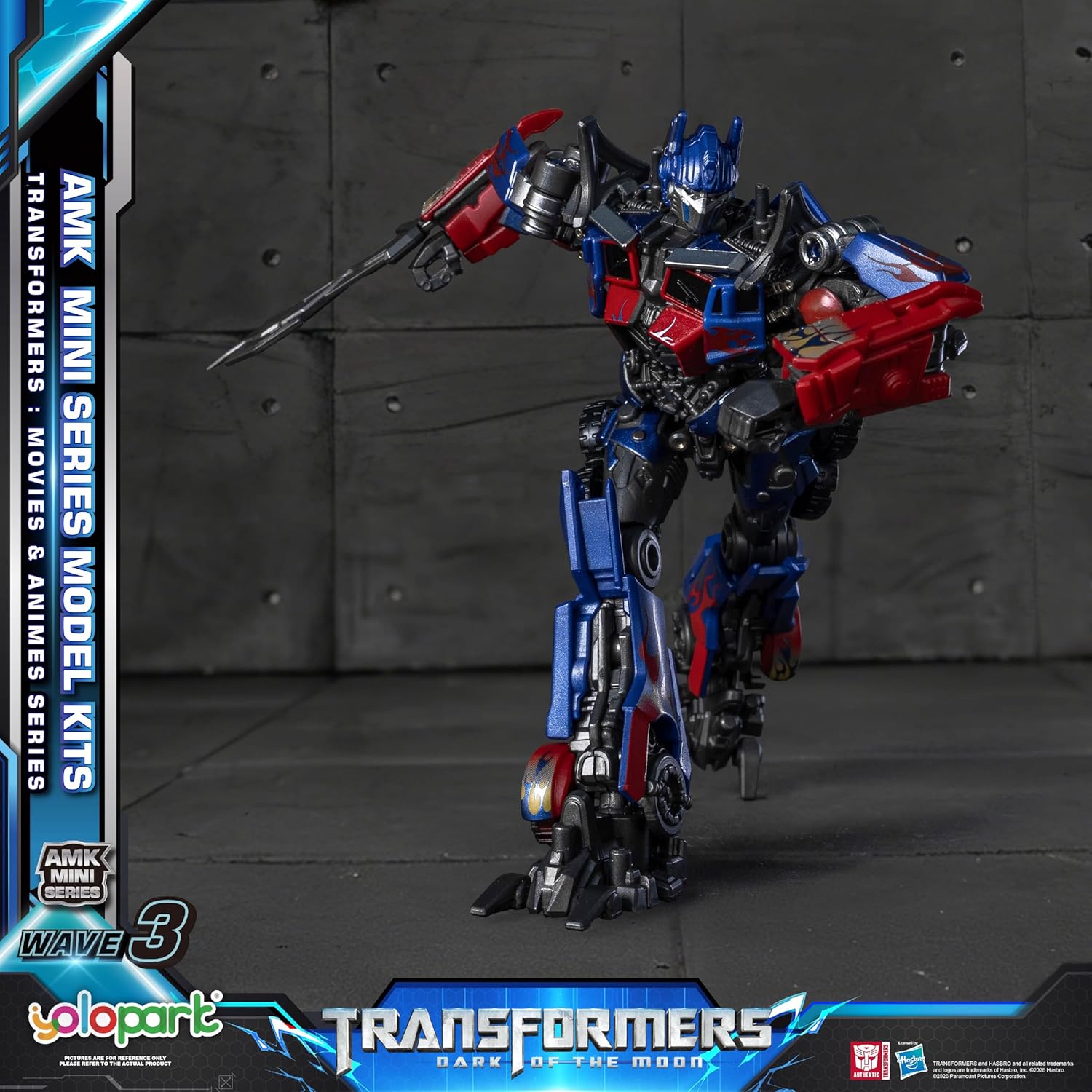 YOLOPARK Transformers AMK MINI Wave 3 TF3 Optimus Prime Model Kit 4897131753266